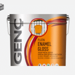 საღებავი ხისა და მეტალისთვის გლუვი 15 ლტ "SILVER"-9103 (შავი)