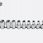 HT1A880 თავაკების ნაკრები Torx  1/2", 9 pcs, CrV50BV30 (5/20)