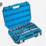 HT1R424 Набор инструментов, 89 шт., двухцветный кейс | HÖGERT (4)