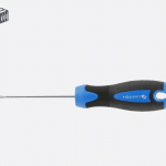 HT1S002 – Отвертка 3 × 100 мм, сталь S2 – HÖGERT (12/360)