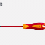 Отвертка изолированная высоковольтная 5.5 × 125 мм, 1000 В, сталь S2 | Hogert HT1S905