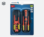 1000V High-voltage insulated screwdriver set, 8 pcs | HÖGERT HT1S998 (6/12) - Image 2