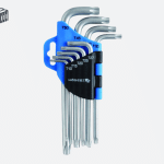 HT1W814 Набор шестигранных ключей Torx, 9 шт., сталь CrV | HÖGERT (12/48)
