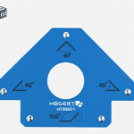 Magnetic Welding Angle 22.5 kg, 155 × 102 × 18 mm, 45°, 90°, 135° | Högert HT3B651 (6/24)