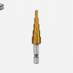 S) HT6D321 ბიჯობრივი სახვრეტი 4-12 მმ Step drill 4-12 mm HÖGERT (10/100)