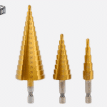 Набор ступенчатых сверл 4–32 мм, 3 шт. | Högert HT6D325 (10/50)