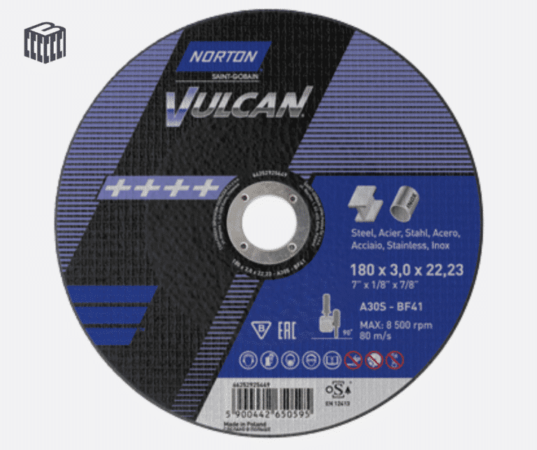 Norton საჭრელი დისკი 180 3.0