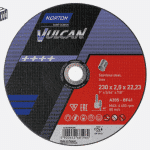 NORTON ლითონის საჭრელი დისკი 230 x 2.0 x 22.23 მმ (T41, A30S, Vulcan)