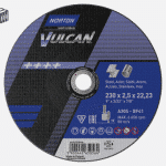 NORTON ლითონის საჭრელი დისკი 230 x 2.5 x 22.23 მმ (T41, A30S, Vulcan)