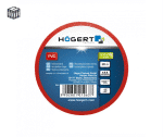 HT1P282 ლენტი საიზოლაციო წითელი Insulation tape 0.13 mm x 19 mm x 20 m, red HÖGERT (10/200) - Image 2