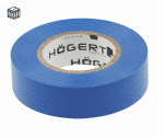 HT1P283 ლენტი საიზოლაციო ლურჯი Insulation tape 0.13 mm x 19 mm x 20 m, blue HÖGERT (10/200)
