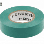 HT1P284 ლენტი საიზოლაციო მწვანე Insulation tape 0.13 mm x 19 mm x 20 m, green HÖGERT (10/200)