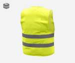 Z) HT5K231-2XL უსაფრთხოების ჟილეტი High-visibility vest, yellow, size 2XL - Image 3